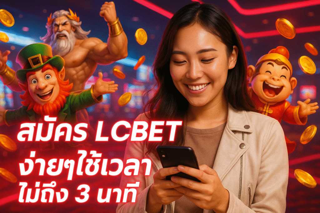สมัคร LCBET ง่ายๆ ใช้เวลาไม่ถึง 3 นาที