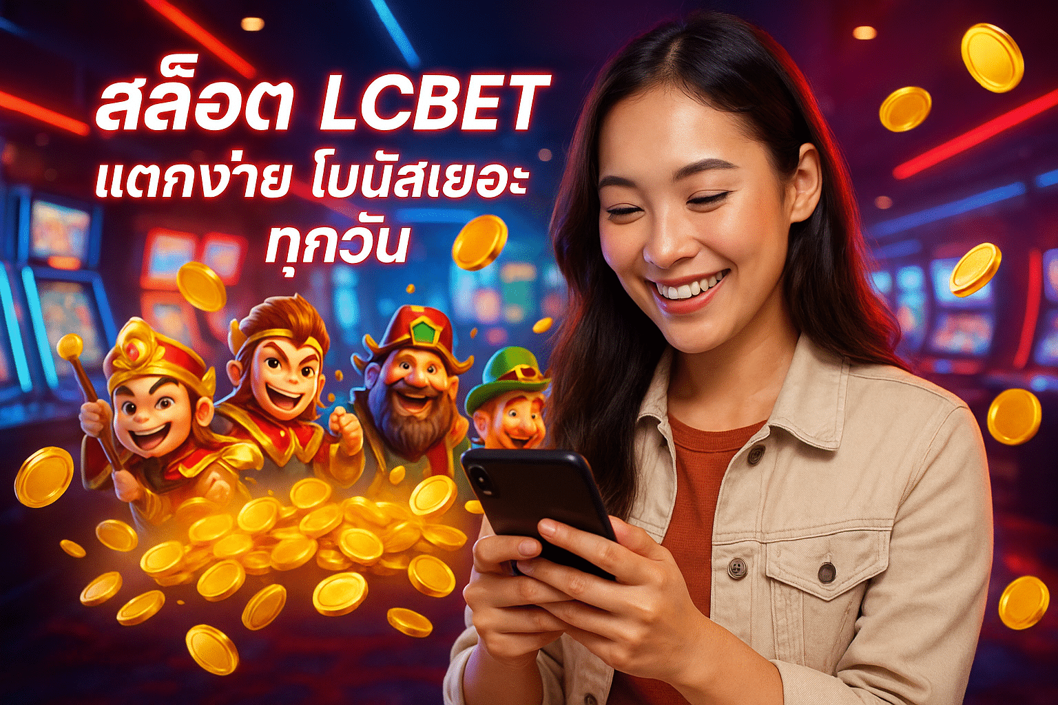 สล็อต LCBET แตกง่าย โบนัสเยอะทุกวัน