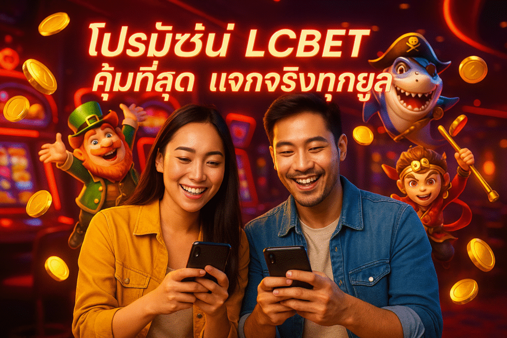 โปรโมชั่น LCBET คุ้มที่สุด แจกจริงทุกยูส