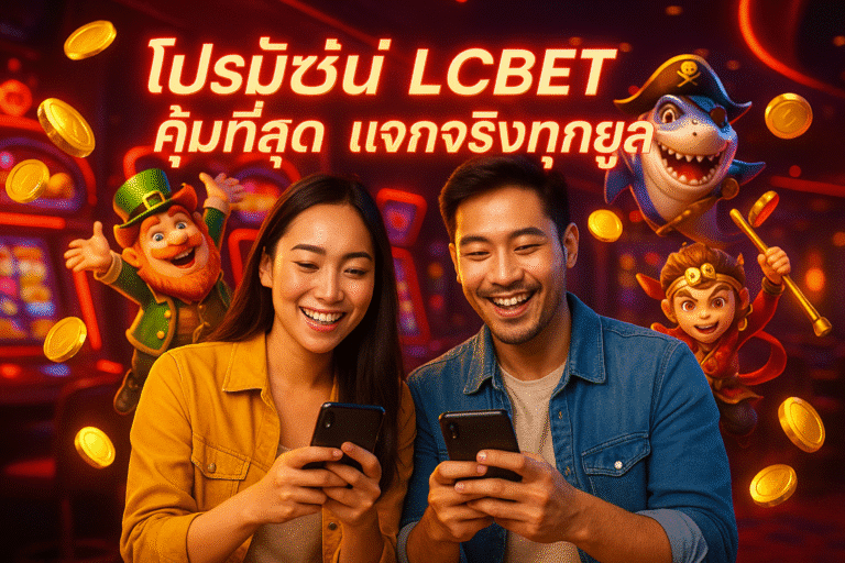 โปรโมชั่น LCBET คุ้มที่สุด แจกจริงทุกยูส