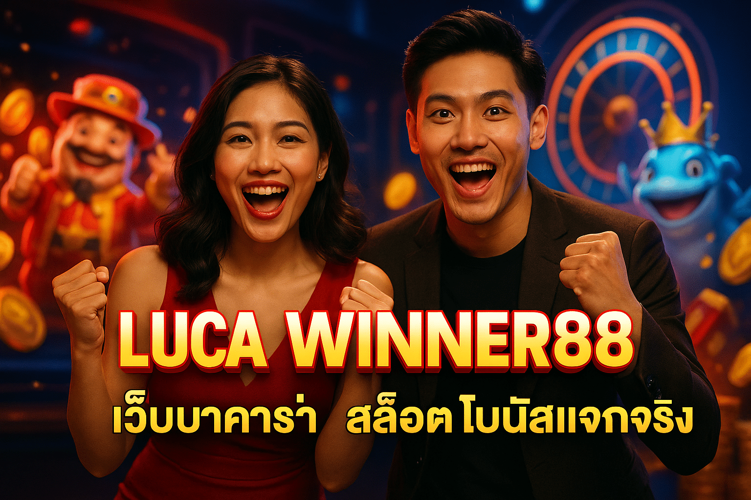 LUCA WINNER88 เว็บบาคาร่า สล็อต โบนัสแจกจริง