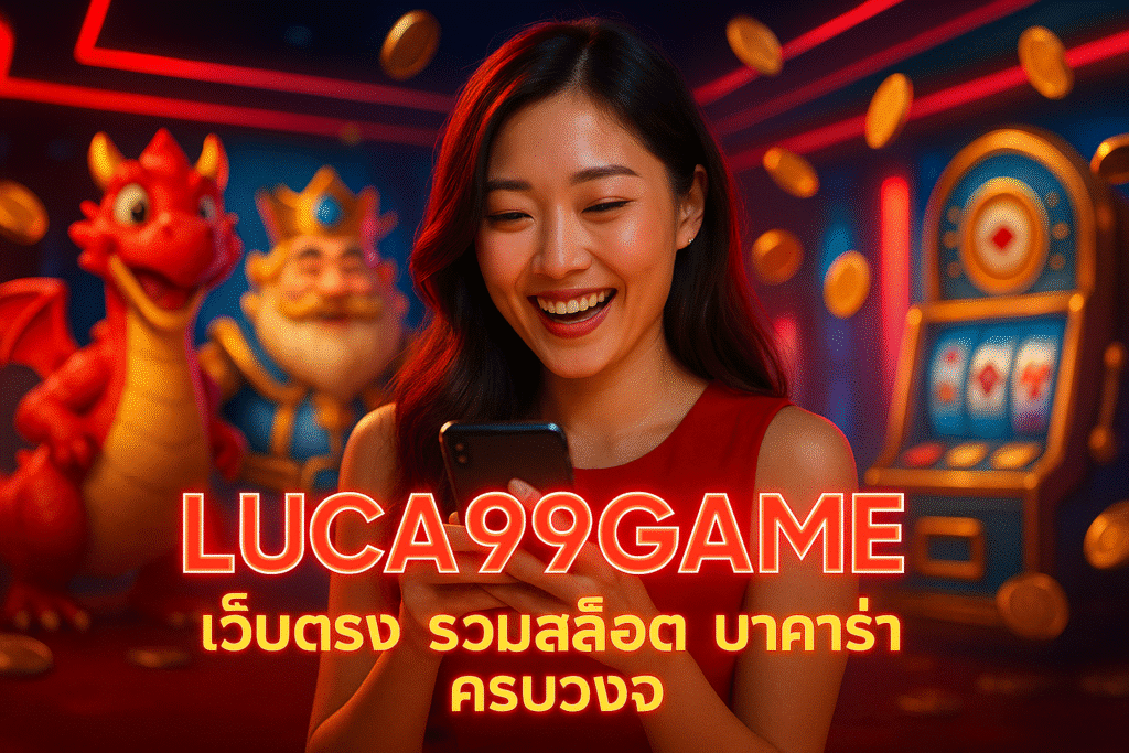 LUCA99GAME เว็บตรง รวมสล็อต บาคาร่า ครบวงจร