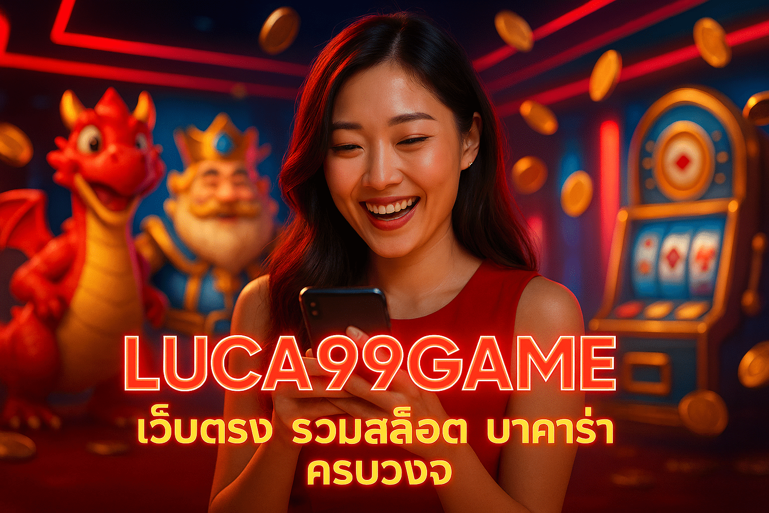 LUCA99GAME เว็บตรง รวมสล็อต บาคาร่า ครบวงจร